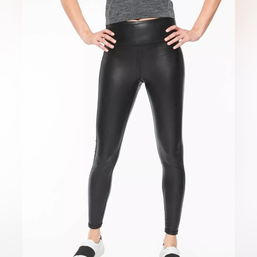 Athleta Faux Leather Leggings